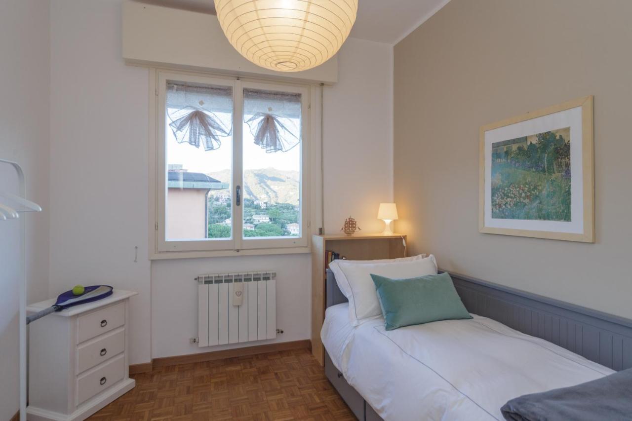 Casa Linda Vista Da Sogno, Piscina E Tennis Rapallo Dış mekan fotoğraf