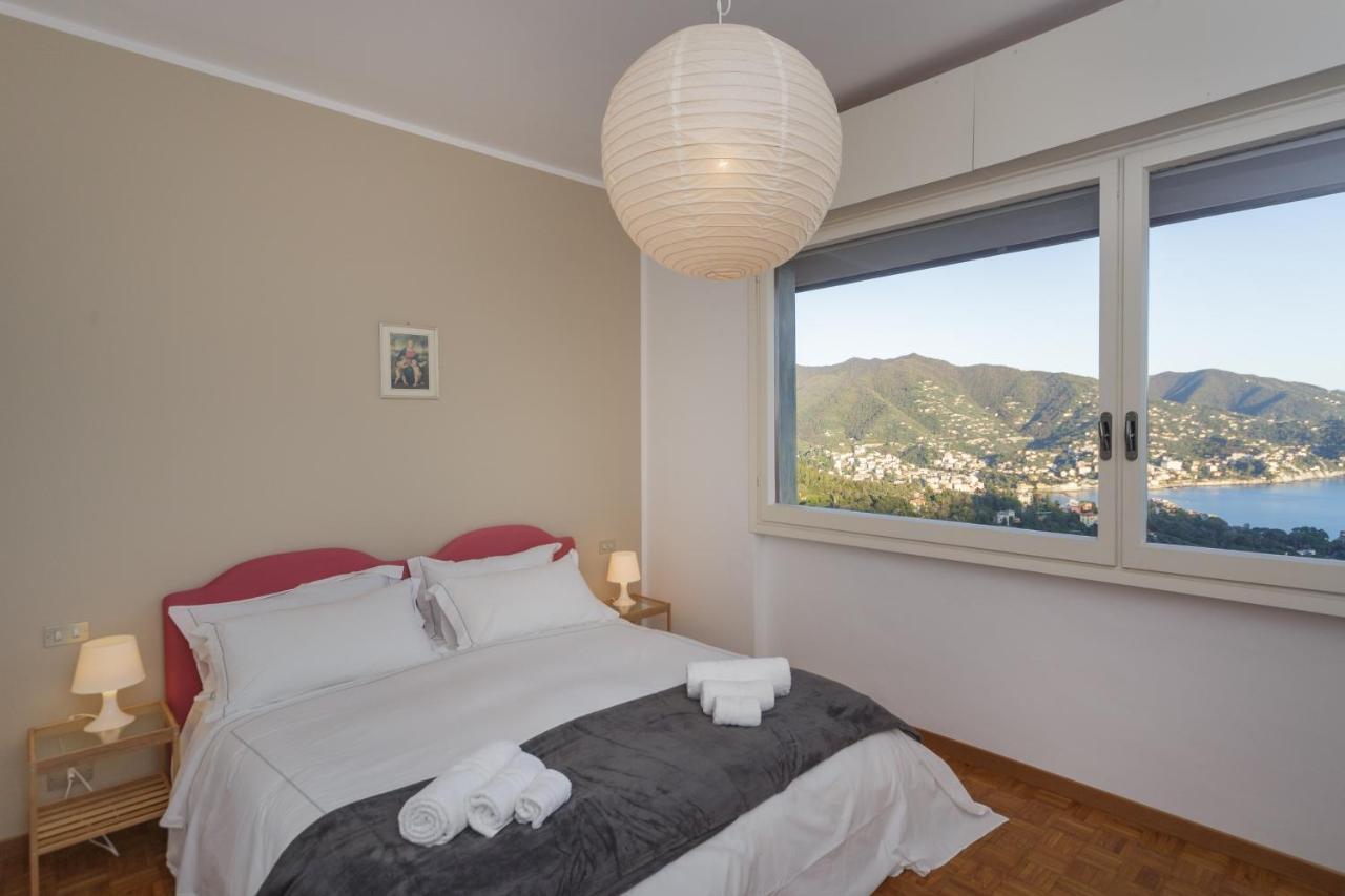 Casa Linda Vista Da Sogno, Piscina E Tennis Rapallo Dış mekan fotoğraf