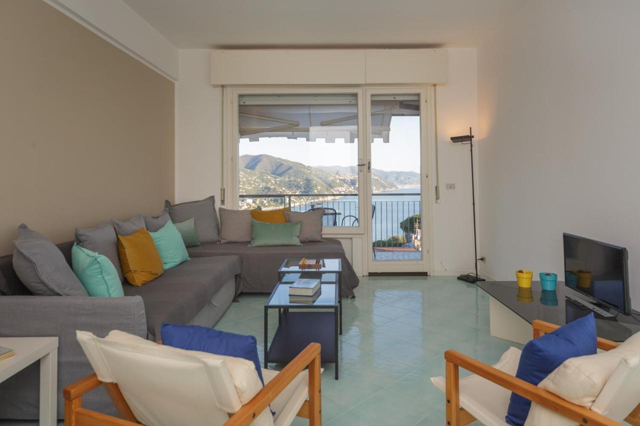 Casa Linda Vista Da Sogno, Piscina E Tennis Rapallo Dış mekan fotoğraf