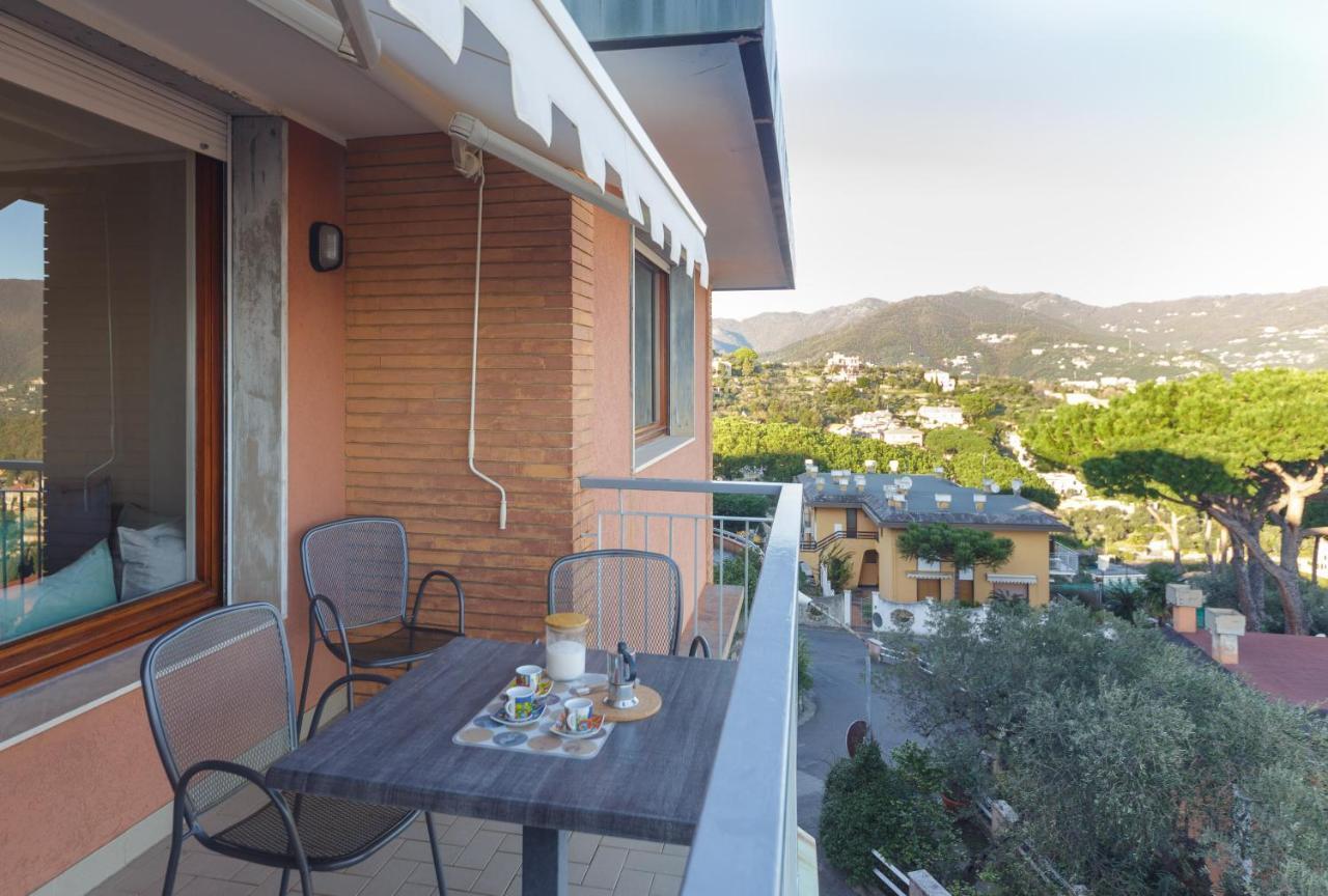 Casa Linda Vista Da Sogno, Piscina E Tennis Rapallo Dış mekan fotoğraf